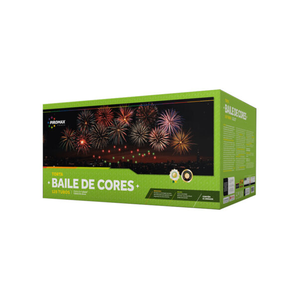 Torta Baile de Cores Crossete Baixo Ruído Piromax